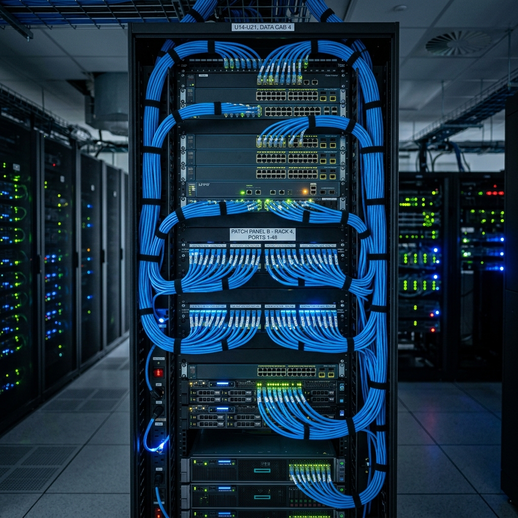 Cableado e Infraestructura de Servidores